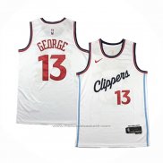 Maillot Los Angeles Clippers Paul George #13 Association 2024-25 Blanc