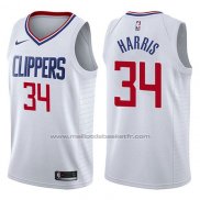 Maillot Los Angeles Clippers Tobias Harris #34 Association 2017-18 Blanc