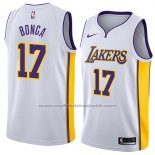 Maillot Los Angeles Lakers Isaac Bonga #17 Association 2018 Blanc