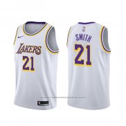 Maillot Los Angeles Lakers J.r. Smith #21 Association 2020 Blanc