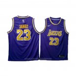 Maillot Los Angeles Lakers Lebron James #23 Volet