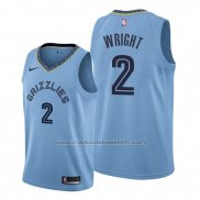 Maillot Memphis Grizzlies Delon Wright #2 Statement Bleu