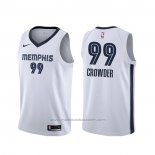 Maillot Memphis Grizzlies Jae Crowder #99 Association Blanc