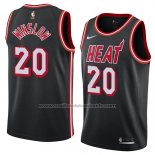 Maillot Miami Heat Justise Winslow #20 Classic 2018 Noir