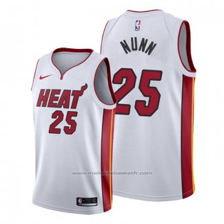 Maillot Miami Heat Kendrick Nunn #25 Association 2019-20 Blanc