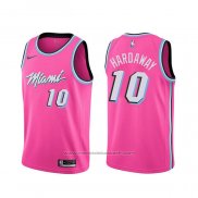 Maillot Miami Heat Tim Hardaway #10 Earned Rosa