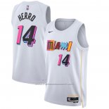 Maillot Miami Heat Tyler Herro #14 Ville 2022-23 Blanc