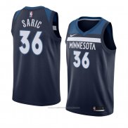 Maillot Minnesota Timberwolves Dario Saric #36 Icon 2018 Bleu