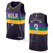 Maillot New Orleans Pelicans C.j. Mccollum #3 Ville 2022-23 Volet