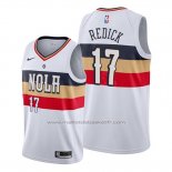 Maillot New Orleans Pelicans J.j. Redick #17 Earned Blanc