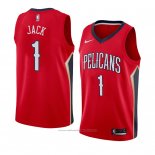 Maillot New Orleans Pelicans Jarrett Jack #1 Statement 2018 Rouge