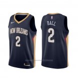 Maillot New Orleans Pelicans Lonzo Ball #2 Icon Bleu
