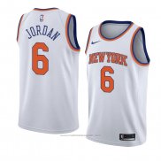 Maillot New York Knicks Deandre Jordan #6 Statement 2018 Blanc