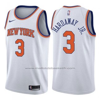 Maillot New York Knicks Tim Hardaway Jr. #3 Statement 2017-18 Blanc