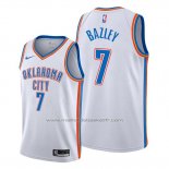 Maillot Oklahoma City Thunder Darius Bazley #7 Association Blanc