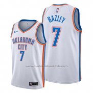 Maillot Oklahoma City Thunder Darius Bazley #7 Association Blanc