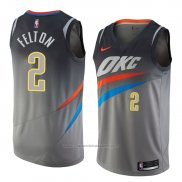 Maillot Oklahoma City Thunder Raymond Felton #2 Ville 2018 Gris