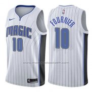 Maillot Orlando Magic Evan Fournier #10 Association 2017-18 Blanc