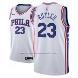 Maillot Philadelphia 76ers Jimmy Butler #23 Association 2018-19 Blanc