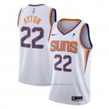 Maillot Phoenix Suns Deandre Ayton #22 Association 2021 Blanc