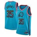 Maillot Phoenix Suns Kevin Durant #35 Ville 2022-23 Bleu