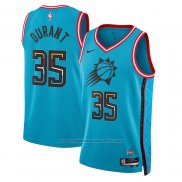 Maillot Phoenix Suns Kevin Durant #35 Ville 2022-23 Bleu