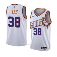 Maillot Phoenix Suns Saben Lee #38 Association 2023-24 Blanc