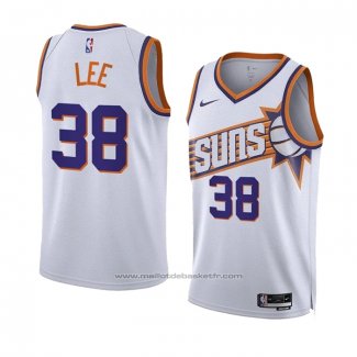 Maillot Phoenix Suns Saben Lee #38 Association 2023-24 Blanc