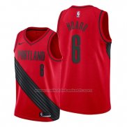 Maillot Portland Trail Blazers Jaylen Hoard #6 Statement Rouge