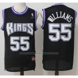 Maillot Sacramento Kings Jason Williams #55 Retro Noir2