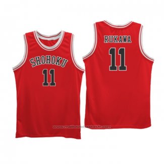 Maillot Shohoku Rukawa #11 Rouge