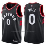 Maillot Toronto Raptors Cj Miles #0 Statement 2017-18 Noir