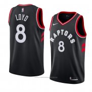 Maillot Toronto Raptors Jordan Loyd #8 Statement 2018 Noir