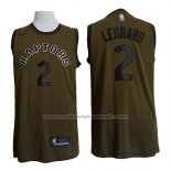 Maillot Toronto Raptors Kawhi Leonard #2 Nike Vert