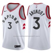 Maillot Toronto Raptors Og Anunoby #3 Association 2017-18 Blanc