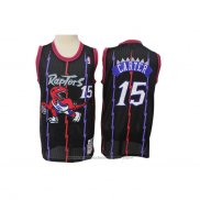 Maillot Toronto Raptors Vince Carter #15 Hardwood Classics Noir