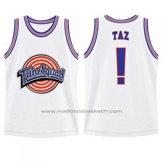 Maillot Tune Squad Taz Blanc