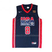 Maillot USA 1992 Scottie Pippen #8 Noir