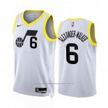 Maillot Utah Jazz Nickeil Alexander-Walker #6 Association 2022-23 Blanc