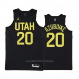 Maillot Utah Jazz Udoka Azubuike #20 Statement 2022-23 Noir