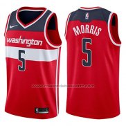 Maillot Washington Wizards Markieff Morris #5 Icon 2017-18 Rouge