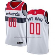 Maillot Washington Wizards Personnalise 17-18 Blanc