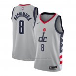 Maillot Washington Wizards Rui Hachimura #8 Ville 2020-21 Gris