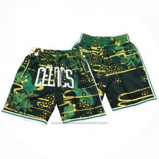 Short Boston Celtics Lunar New Year Mitchell & Ness Just Don Vert