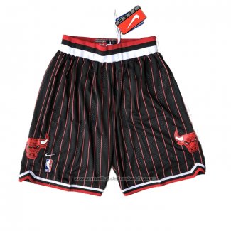 Short Chicago Bulls Rouge Noir