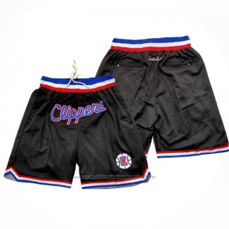 Short Los Angele Clippers Ville Just Don 2021-22 Noir