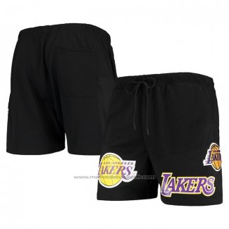 Short Los Angeles Lakers Pro Standard Mesh Capsule Noir