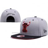 Casquette Chicago Bulls Snapback Gris