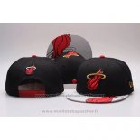 Casquette Miami Heat Snapback Noir Gris