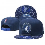 Casquette Minnesota Timberwolves Bleu